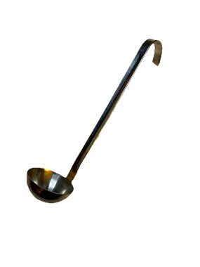 Vtg Vollrath Sauce Ladle Stainless Steel 1/2 Oz Kitchen Hooked 5800 Sauces Soup